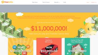 FreeLotto: Play Free Instant Win Lotto Games & Sweepstakes Online