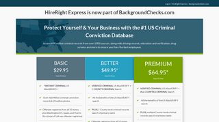 HireRight Express is now part of BackgroundChecks.com