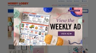 Hobby Lobby Arts & Crafts Stores