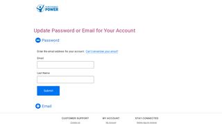 Forgot/Reset Password - Purchasing Power