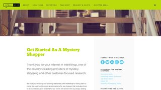Get Started As A Mystery Shopper | IntelliShop
