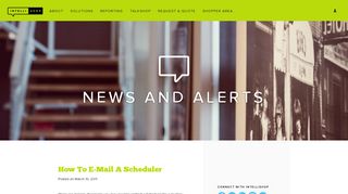 News and Alerts - IntelliShop