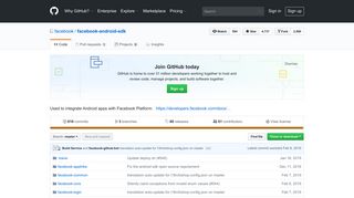GitHub - facebook/facebook-android-sdk: Used to integrate Android ...