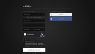 Nexon Account | Create Your Nexon Account