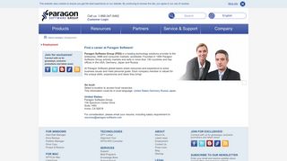 PARAGON Software Group - Employment