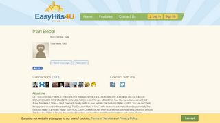 EasyHits4U.com - Your Traffic Exchange, 1:1 Exchange Ratio, Manual ...