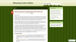 Planning Center Online | Page 12