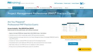 Project Management Professional (PMP) Practice Exam | pmtraining ...