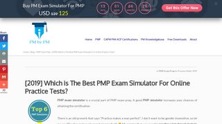 [2019] Which is The Best PMP Exam Simulator For Online Practice ...