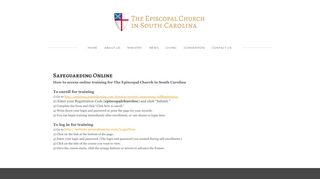 Online training: Safeguarding Online - The Episcopal Church in South ...