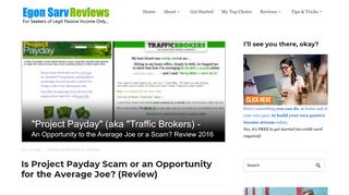Is Project Payday Scam or an Opportunity for the Average Joe?
