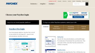 Paychex Flex Login | Paychex