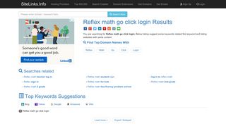 Reflex math go click login Results For Websites Listing - SiteLinks.Info
