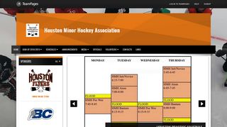 TeamPages: Houston Minor Hockey Association - Home Page
