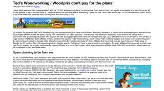 Ted's woodworking / Woodprix - don't pay for pirated plans! - Woodgears