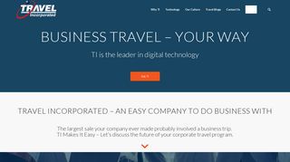 Travel Inc | Corporate Travel Management | Business Travel Services