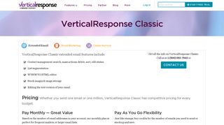 VerticalResponse Classic Package | VerticalResponse
