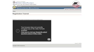 ABC Online - Registration Tutorial