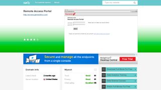 access.genesishcc.com - Remote Access Portal - Access Genesishcc