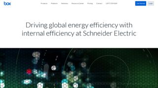 Schneider Electric Uses Box: Boosts Security, Mobility, & Productivity
