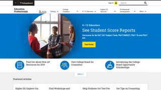 Education Professionals – The College Board