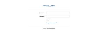 payroll max - Log in - AccountantsOffice