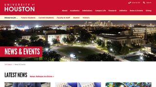 News & Events - University of Houston