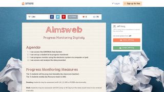 Aimsweb | Smore Newsletters for Education