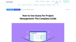 How to Use Asana Effectively for Project Management: The Complete ...