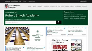 Robert Smyth Academy – Respect, Succeed, Aspire