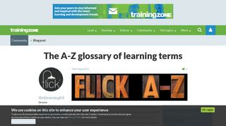 The A-Z glossary of learning terms | TrainingZone