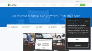 Online Business Plan Software | LivePlan