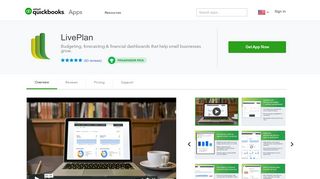LivePlan | QuickBooks App Store