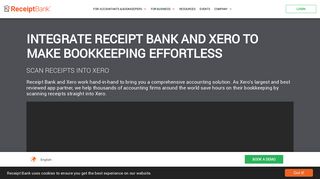 Xero - Receipt Bank