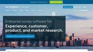 SurveyGizmo | Enterprise Online Survey Software & Tools