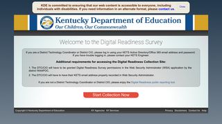 Digital Readiness Survey - Kentucky Department of Education