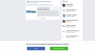 https://apply.expresspros.com/account/log... - Express ... - Facebook
