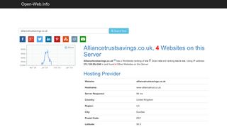 Alliancetrustsavings.co.uk is Online Now - Open-Web.Info