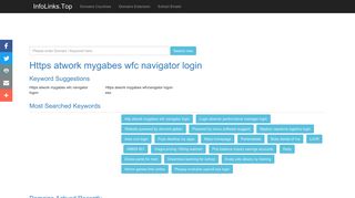 Https atwork mygabes wfc navigator login Search - InfoLinks.Top