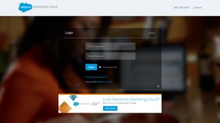 login to your account - ExactTarget - Salesforce Marketing Cloud