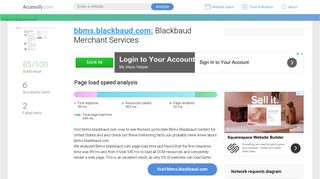 Access bbms.blackbaud.com. Blackbaud Merchant Services