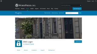 BNS Login | WordPress.org