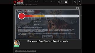 Blade and Soul System Requirements | Can I Run Blade and Soul PC ...