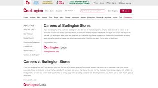 Careers at Burlington Stores - Apply for a Job at Burlington