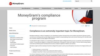 MoneyGram's complianceprogram