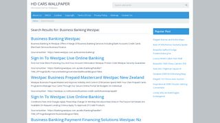 Business Banking Westpac | HD Cars Wallpaper