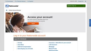 Nationwide Login - Get Access to Your Nationwide Account - Nationwide