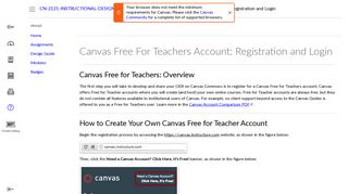 Canvas Free For Teachers Account: Registration and Login ...