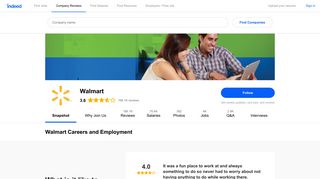 Walmart Careers and Employment | Indeed.com
