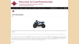ATV Program – Camp Pioneer